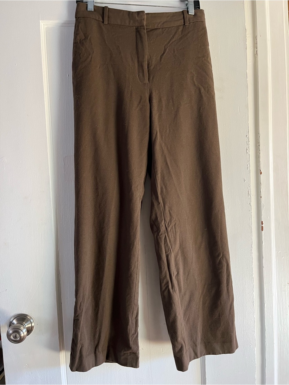 Aritzia Babaton Agency Wool Stretch Trousers Brown Style 99315 Size 6
